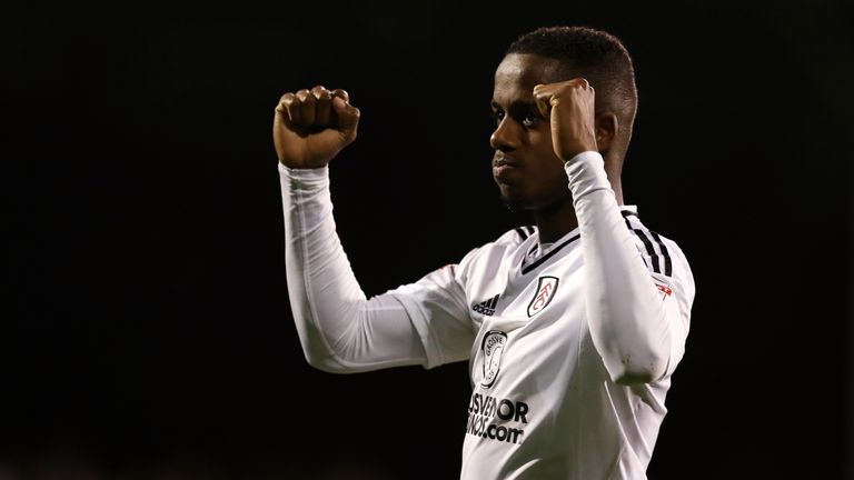 Ryan Sessegnon celebrates after Fulham's win over Leeds