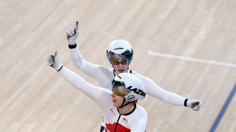 during the Cycling on day one of the Gold Coast 2018 Commonwealth Games at Anna Meares Velodrome on April 5, 2018 in Brisbane, Australia.