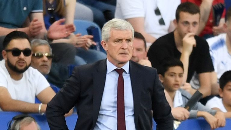 Mark Hughes knows his side will have to show more attacking intent in the run-in