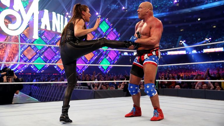 Stephanie McMahon played her role perfectly at WrestleMania
