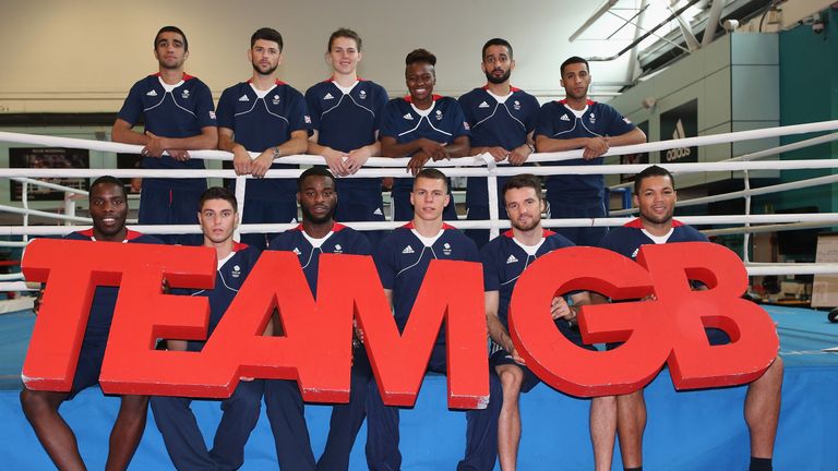 Team GB boxing, Rio 2016.