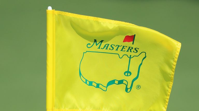 during a practice round prior to the start of the 2018 Masters Tournament at Augusta National Golf Club on April 3, 2018 in Augusta, Georgia.