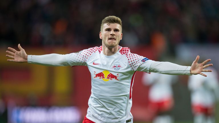 Timo Werner Red Bull Leipzig Marseille Europa League