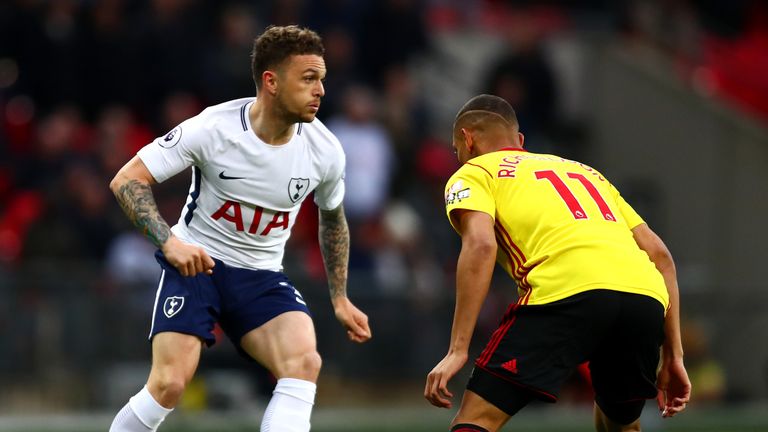 Kieran Trippier provided Spurs with numerous chances from his accurate crossing