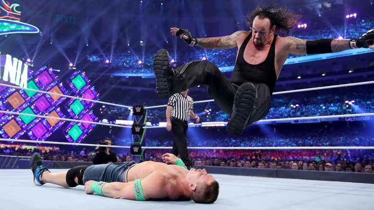 The Undertaker looked in great shape in his win over John Cena