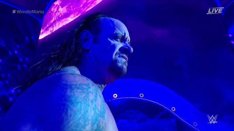 The Undertaker returned to WWE after more than a year out at WrestleMania