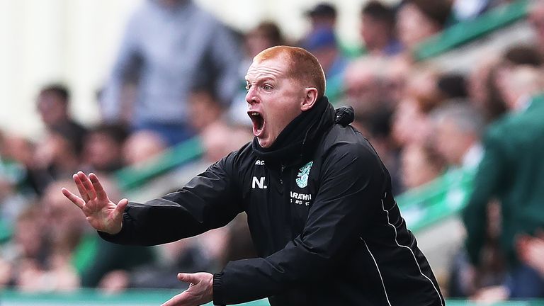 Neil Lennon admitted McGinn was not fit to play for Hibernian, either physically or mentally