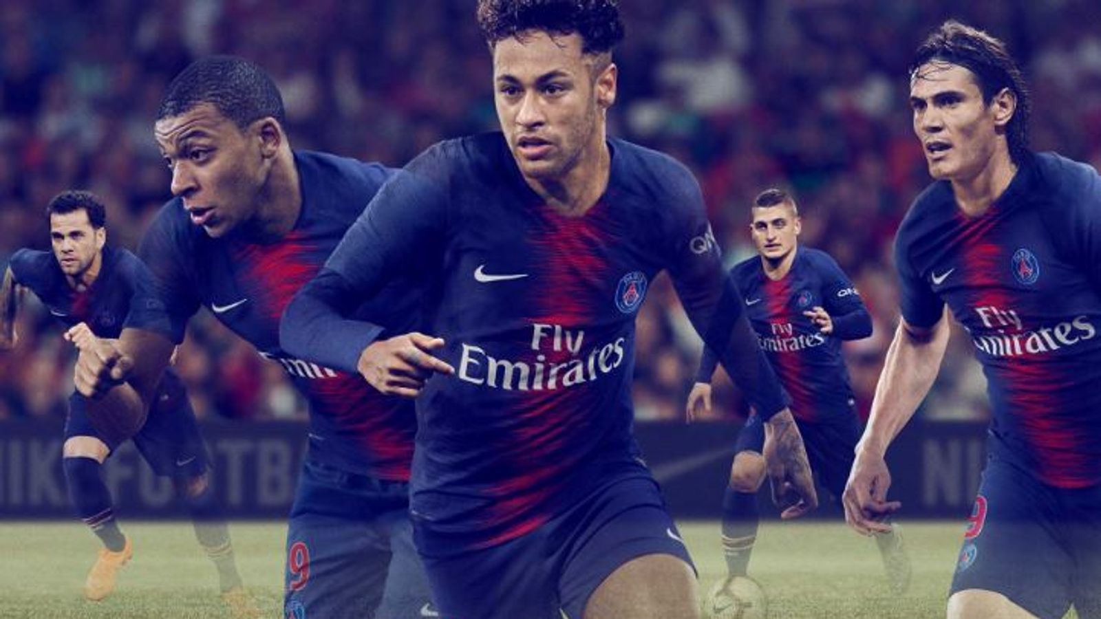 PSG wear special rainbow flag numbering on shirts as Ligue 1