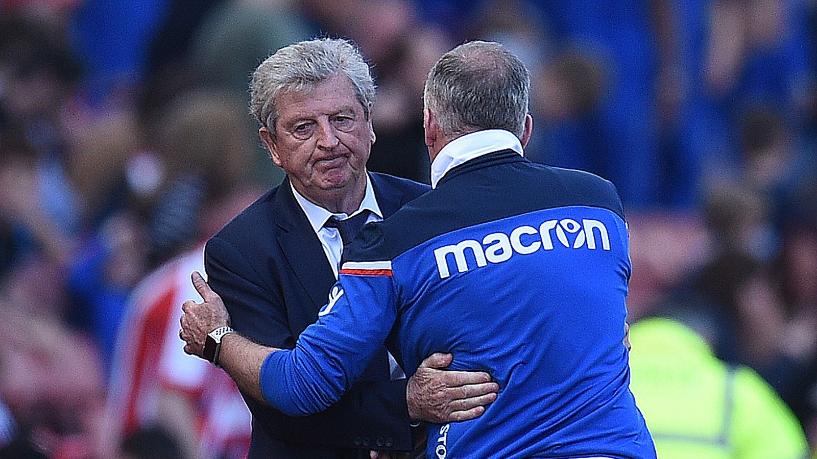 Crystal Palace manager Roy Hodgson admits celebrations quelled by Stoke ...