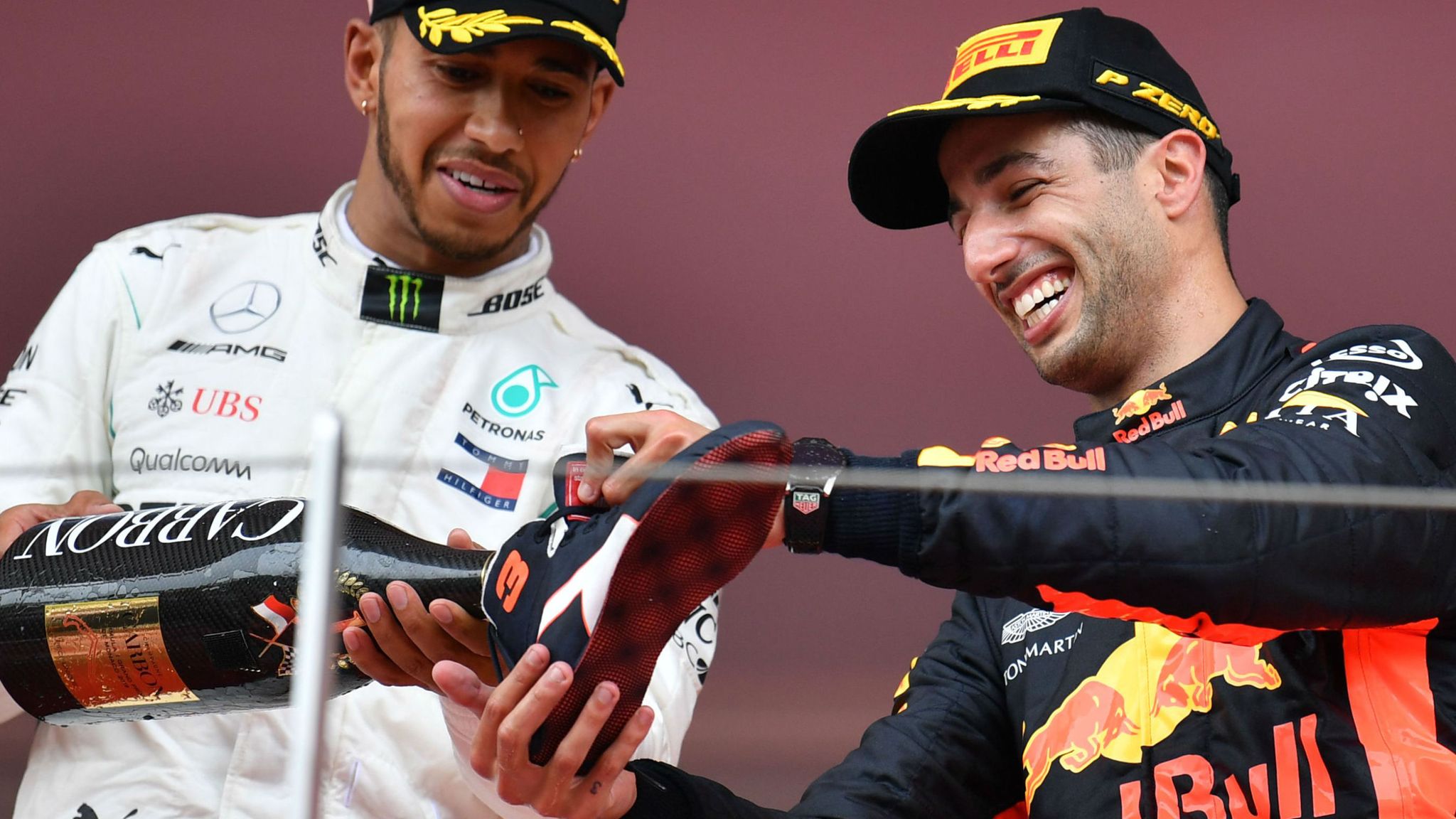 Lewis Hamilton expects Daniel Ricciardo to stay at Red Bull | F1 News ...