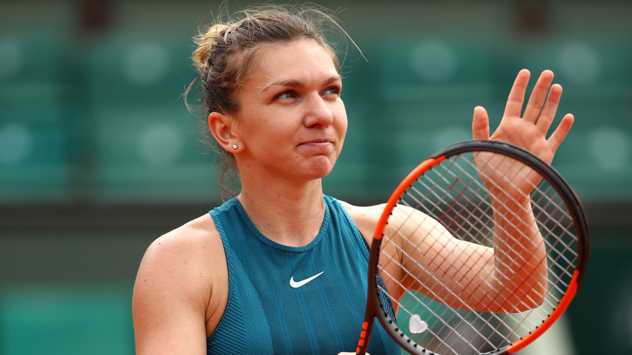 Simona Halep recovers from slow start to reach French Open second round Tennis News Sky Sports
