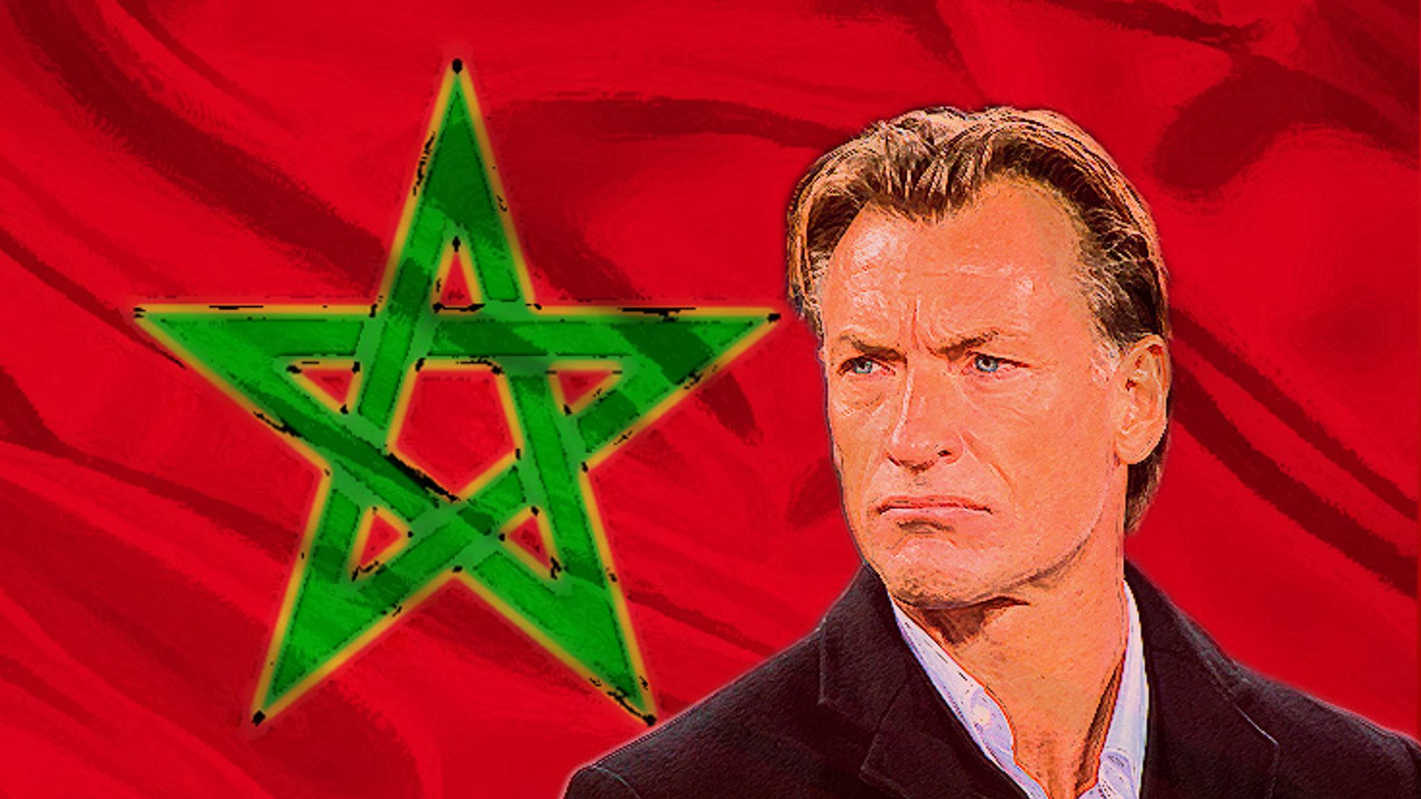 FIFA World Cup - Herve Renard, Manager of Morocco arrives.