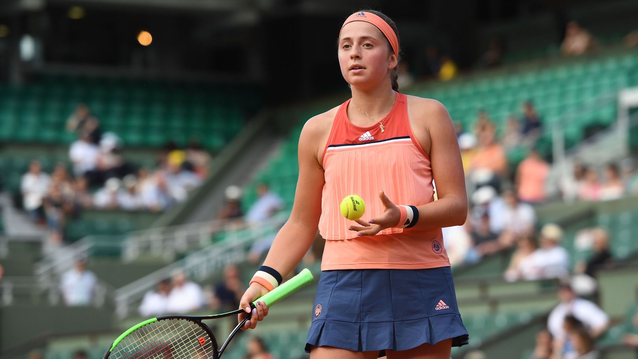 Defending champion Jelena Ostapenko knocked out of French Open Tennis News Sky Sports