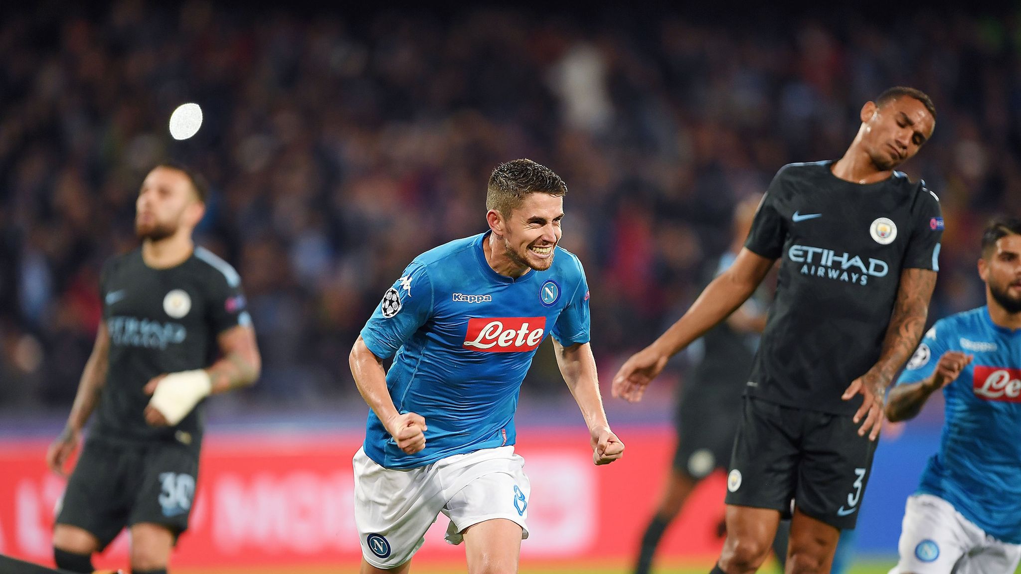 Manchester City Vs Napoli Head To Head