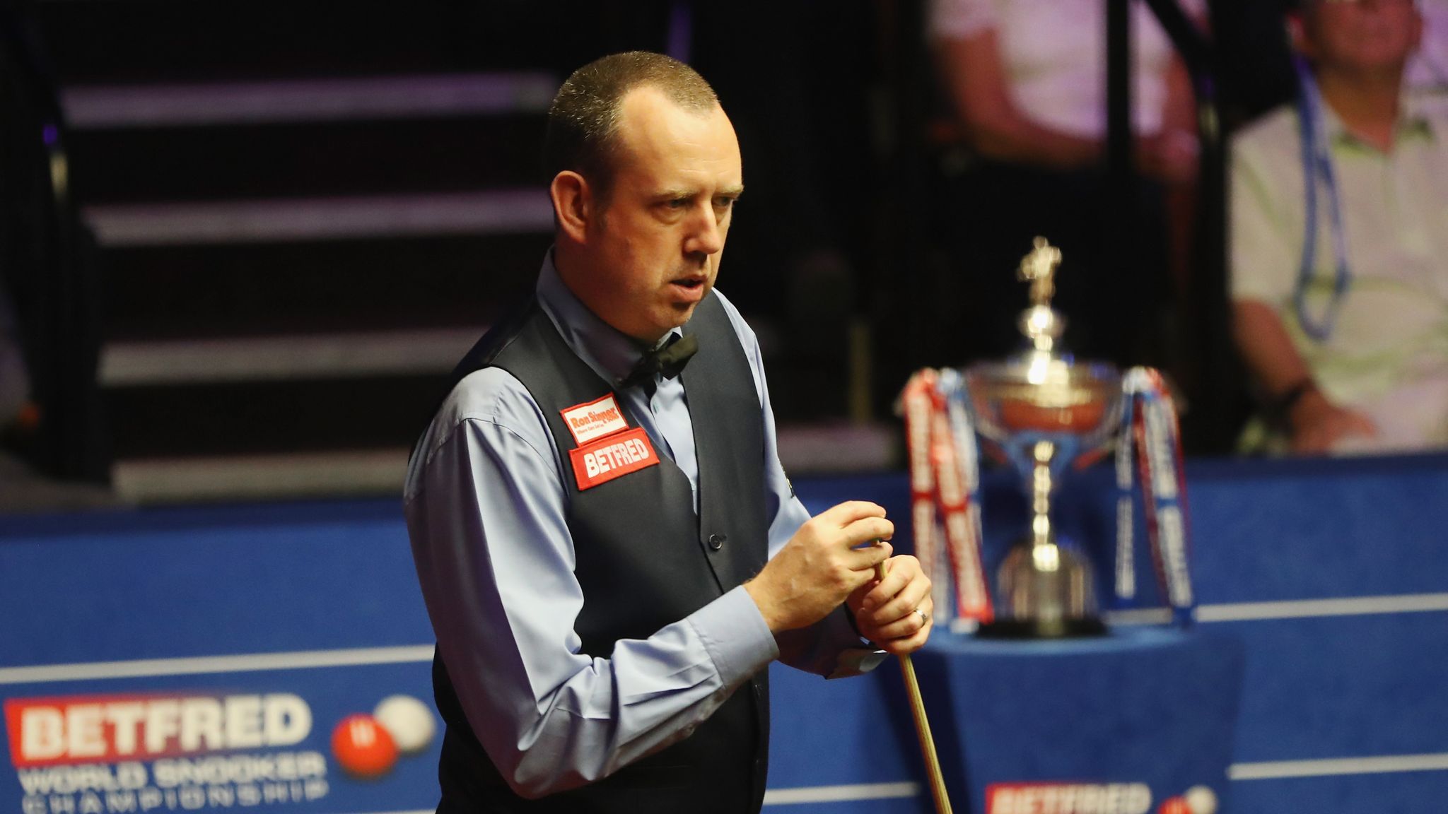 Mark Williams leads John Higgins in World Snooker Championship final Snooker News Sky Sports