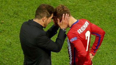 Simeone relaxed on Griezmann future