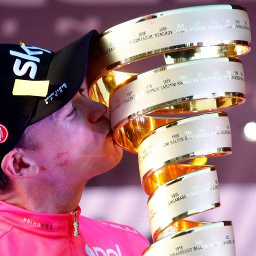 Froome wins Giro d'Italia