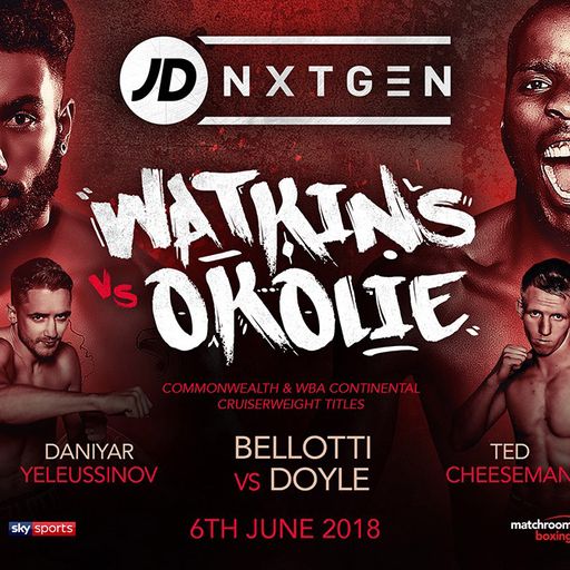 Okolie challenges Watkins on June 6