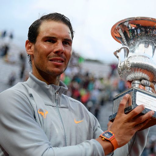 Nadal conquers Rome for eighth time