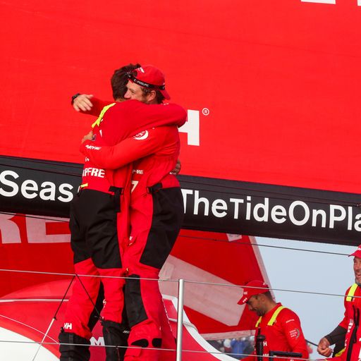 Amazing finish in Volvo Ocean Race