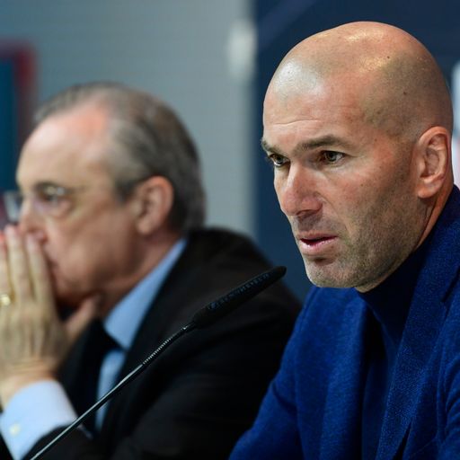 Reaction to Zidane's exit