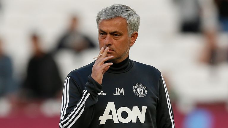 Jose Mourinho presides over Manchester United's performance at London Stadium