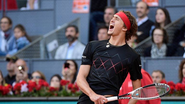 Alexander Zverev is one of only five active players to have won three Masters 1000 tournaments