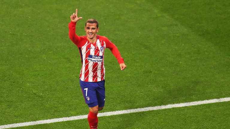  during the UEFA Europa League Final between Olympique de Marseille and Club Atletico de Madrid at Stade de Lyon on May 16, 2018 in Lyon, France.