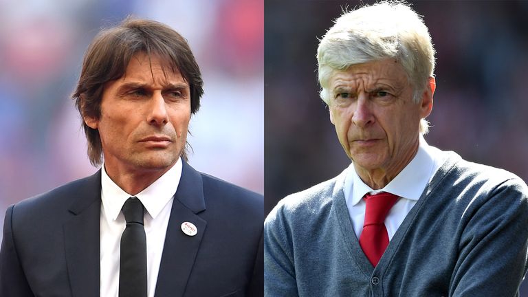 Antonio Conte and Arsene Wenger: Contenders for Real Madrid job