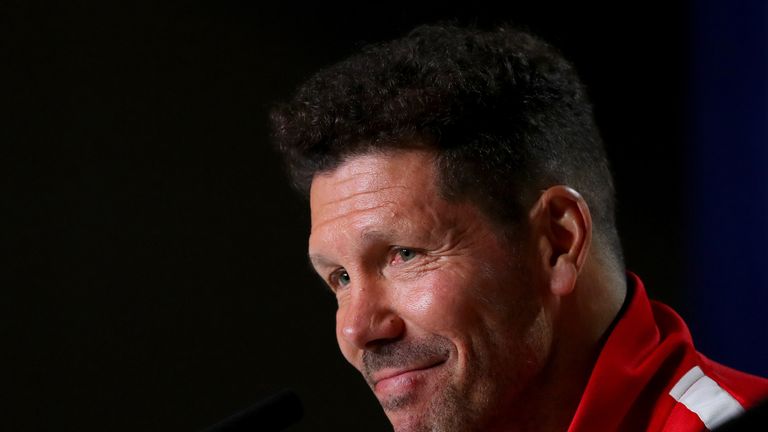 Diego Simeone is leading Atletico into their fourth European final in seven years