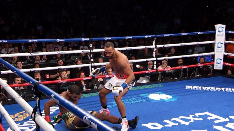 Jack was put down in the opening round of his unification draw with DeGale, in January 2017