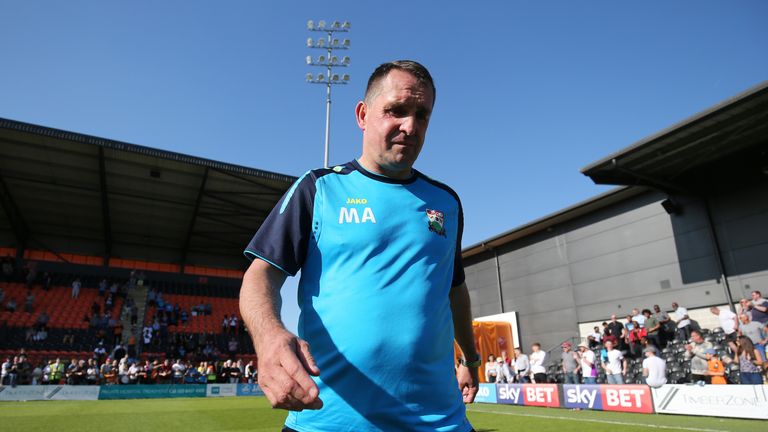  during the Sky Bet League Two match between Barnet and Chesterfield at The Hive on May 5, 2018 in Barnet, England.