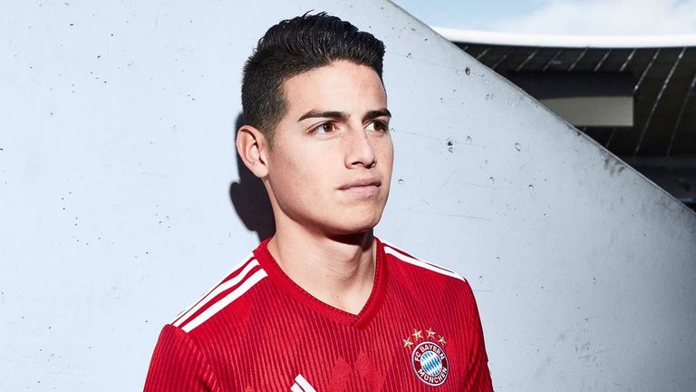 James Rodríguez is halfway through a two-year loan deal at Bayern