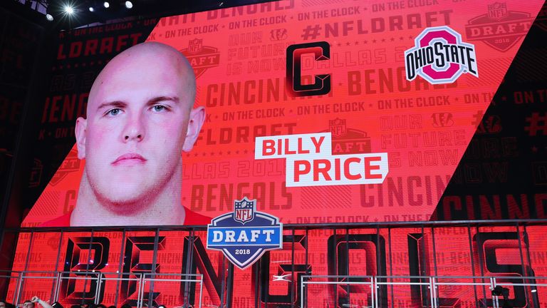 Billy Price was the 21st overall pick in the 2018 Draft