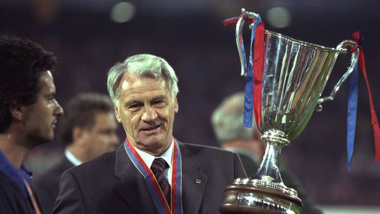 Bobby Robson picked up a lot of silverware in the 1996-97 season
