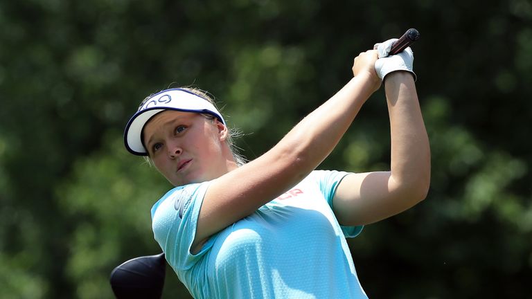  Henderson posted back-to-back 65s over her final two rounds
