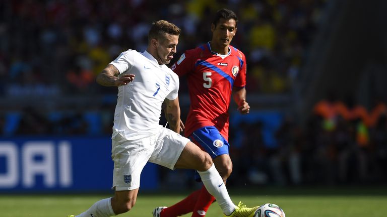 Celso Borges and Costa Rica finished above England in their 2014 World Cup group