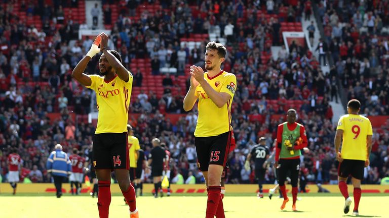 Nathaniel Chalobah made his Watford return against Manchester United on Sunday