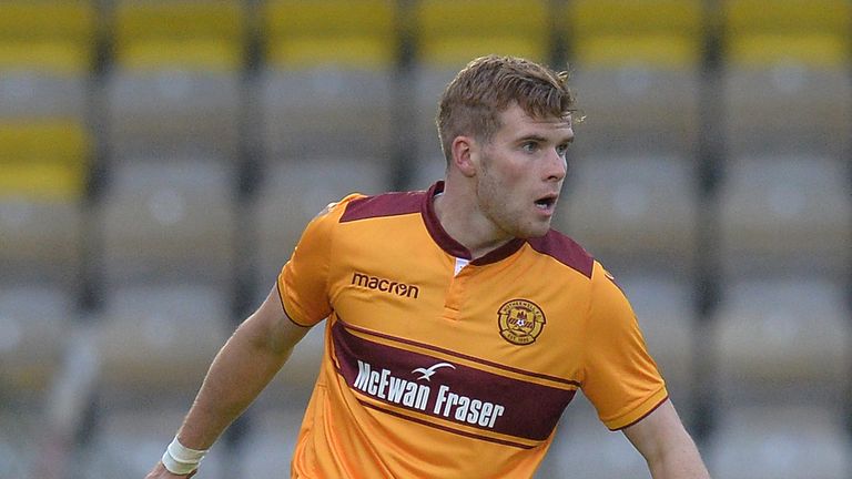Motherwell's Chris Cadden has earned a call-up to the senior Scotland squad