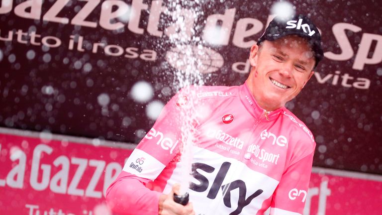 Chris Froome, Giro d'Italia