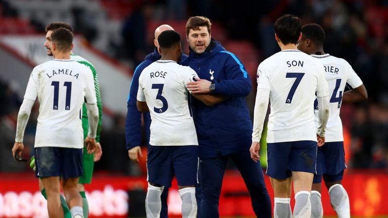  during the Premier League match between AFC Bournemouth and Tottenham Hotspur at Vitality Stadium on March 11, 2018 in Bournemouth, England.