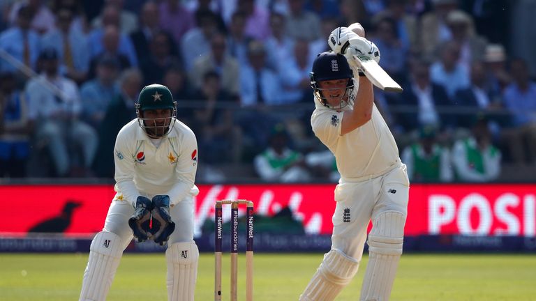 during day three of the 1st Test match between England and Pakistan at Lord's Cricket Ground on May 26, 2018 in London, England.