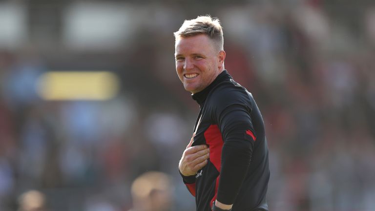  during the Premier League match between AFC Bournemouth and Swansea City at Vitality Stadium on May 5, 2018 in Bournemouth, England.