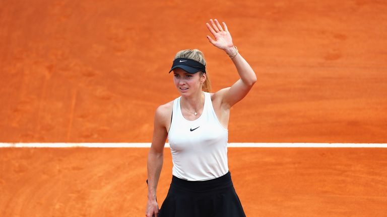 Elina Svitolina is enjoying another great week in Rome