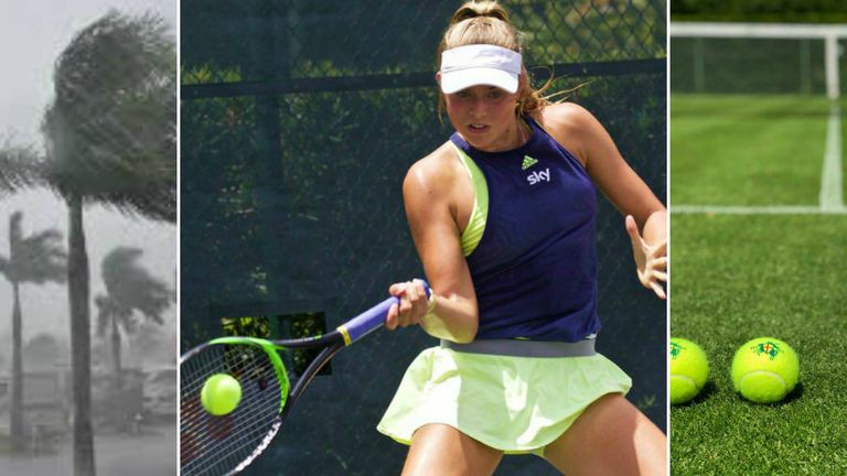 Emily Appleton Ready For Grass Courts After Rain In United States Tennis News Sky Sports 0842