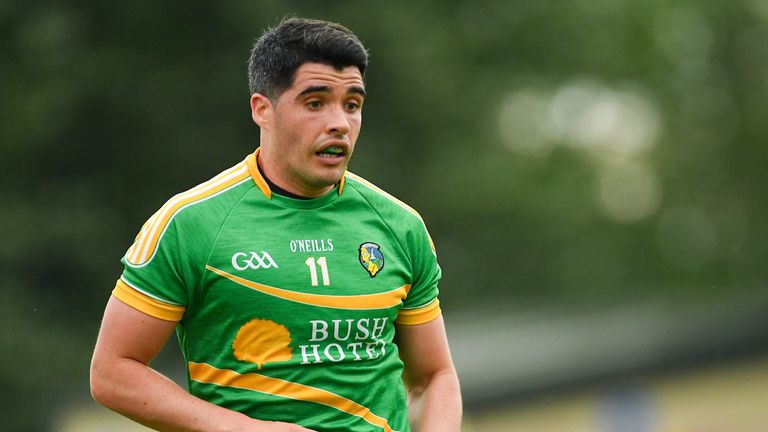 Emlyn Mulligan of Leitrim during the tie