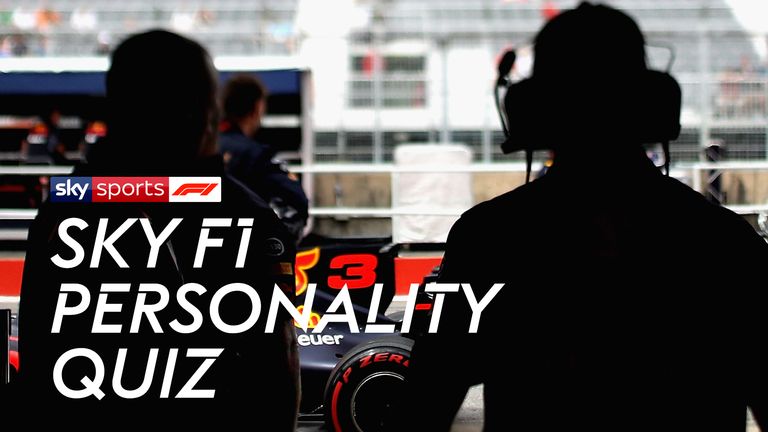 Sky F1 Personality Quiz