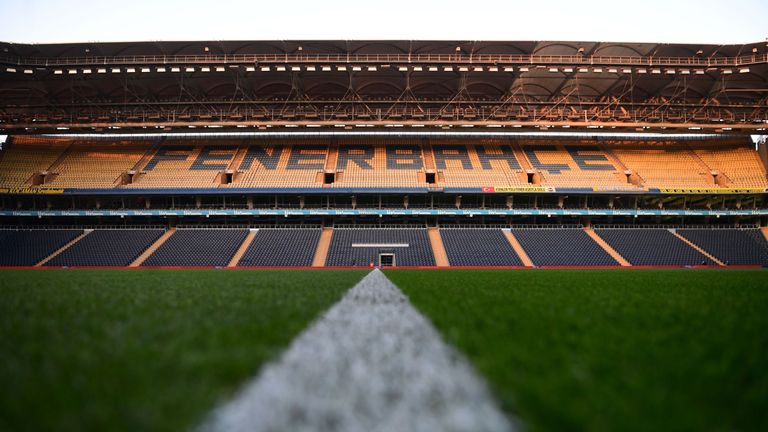 Besiktas refused to show for the resumption of their cup semi-final against Fenerbahce 