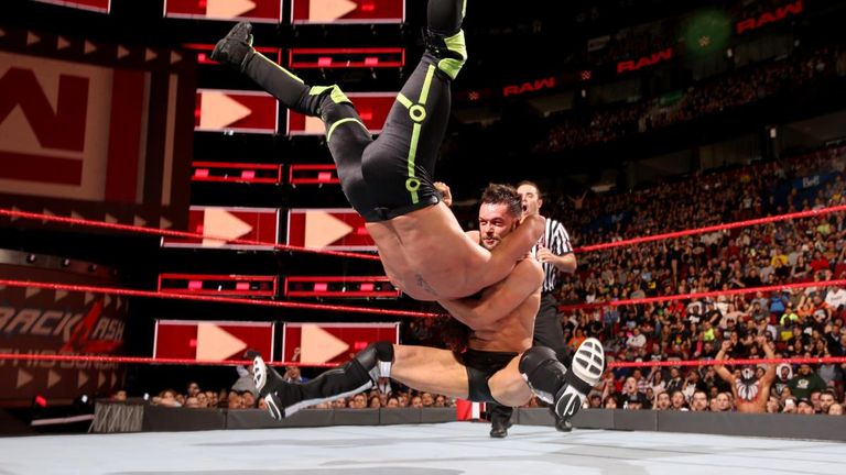 Finn Balor took on Seth Rollins for the Intercontinental title on this week's Raw