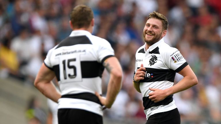 Finn Russell scored a superb try of his own and linked up with the Baa-Baas backs expertly